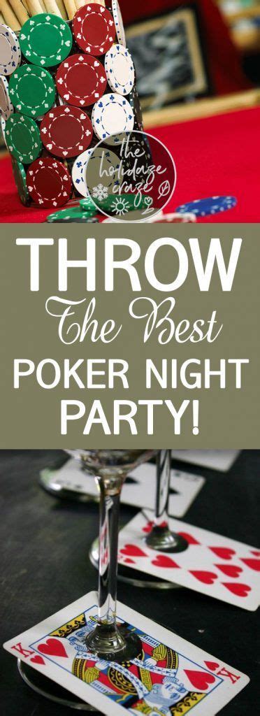 poker night party ideas